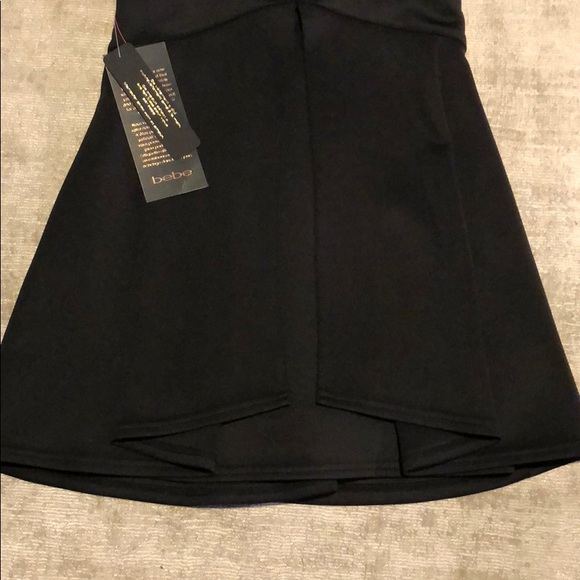 BEBE BLACK HOLIDAY DRESS SIZE XS - Picture 3 of 5